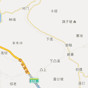 黔东南苗族侗族自治州锦屏县地图