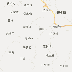 铜仁市沿河土县地理地图