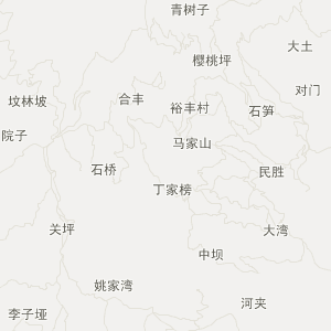 道真忠信交通地图_中国电子地图网图片