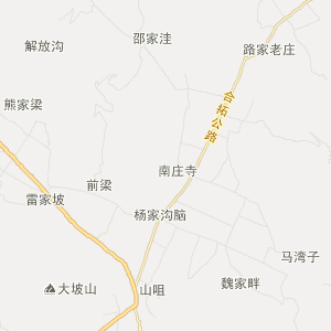 庆阳市合水县行政地图