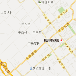 铜川市耀州区地图