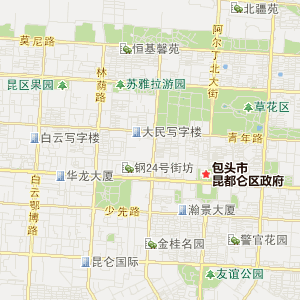 包头46路上行公交线路