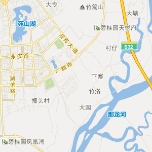 阳江市阳东区地图