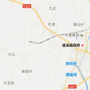 湛江市遂溪县地图