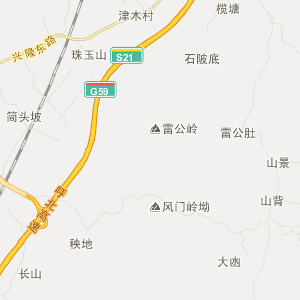 玉林市博白县地图