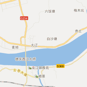 肇庆市德庆县地图