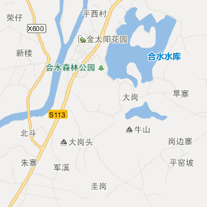 阳春合水旅游地图_中国电子地图网图片