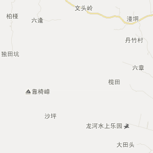 玉林市陆川县地图