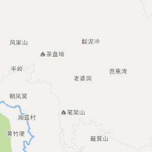 永州市蓝山县历史地图