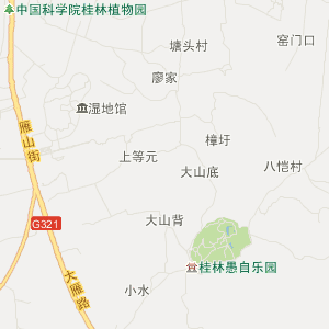 桂林市雁山区地图
