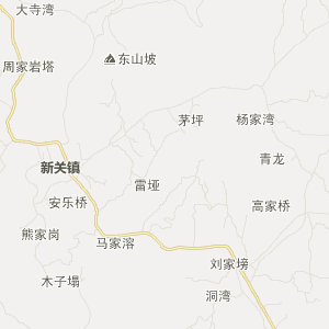 常德市石门县行政地图
