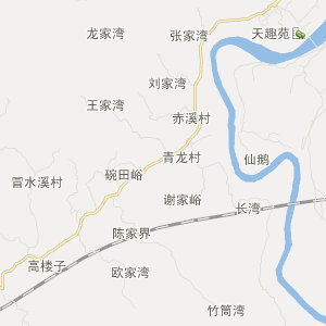 张家界市桑植县历史地图