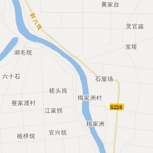 常德市安乡县地图