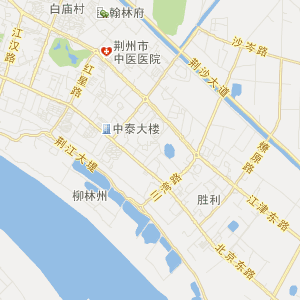 荆州沙市旅游 地图 _电子 地图 网