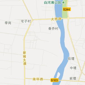 南阳市新野县地图
