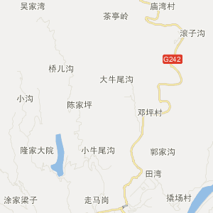 十堰市竹山县历史地图