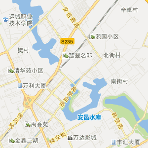 运城市盐湖区地理地图