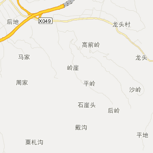 洛阳市嵩县地图