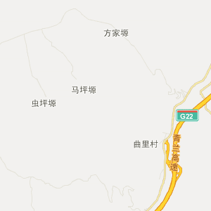 延安市宜川县地图