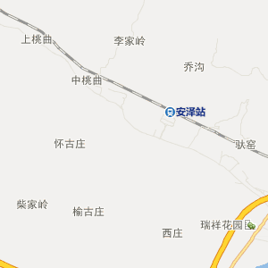 临汾市安泽县地图