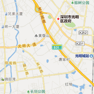 深圳市光明区地图