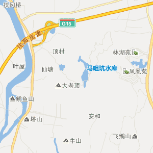 江门市开平市行政地图