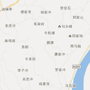 衡阳市衡山县地图