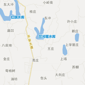 南阳市桐柏县地图