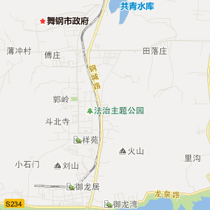 平顶山市舞钢市历史地图