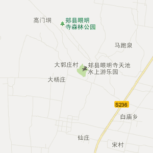 平顶山市郏县地图