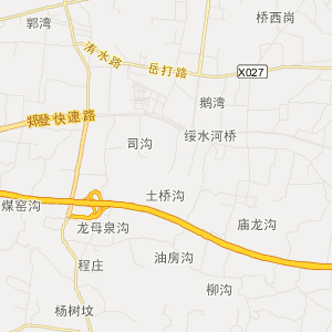 郑州市新密市地图