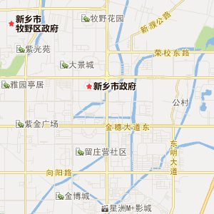 新乡市红旗区行政地图