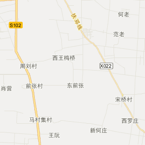 周口市扶沟县历史地图