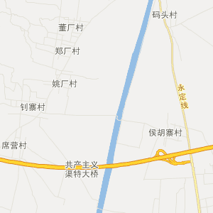 浚县屯子镇交通地图