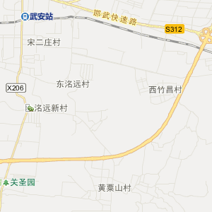 邯郸市武安市地理地图