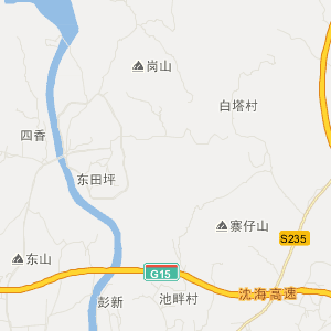 揭阳市惠来县地图