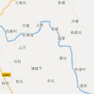 河源市紫金县地图