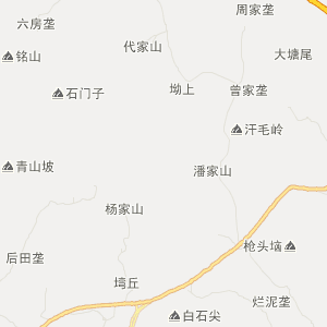 九江市德安县地图