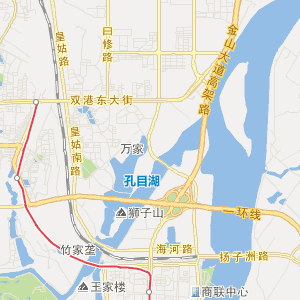 扬子洲旅游地图  = 蛟桥的资讯图片