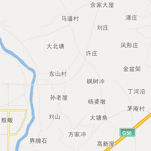 安庆市潜山市历史地图