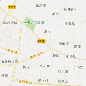 阜阳市阜南县地图