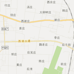 阜阳市颍州区地图