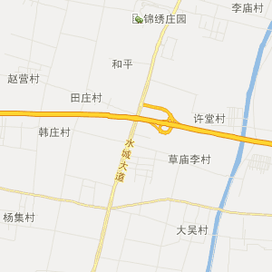 东昌府区凤凰街道旅游地图图片
