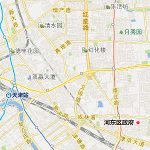 天津市和平区地图