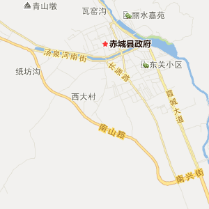 张家口市赤城县地图