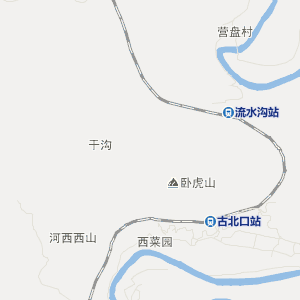 密云古北口交通地图_中国电子地图网图片