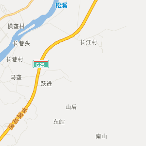 南平市松溪县金融休闲地图