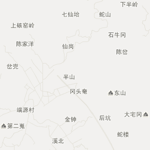 宁德市周宁县地图