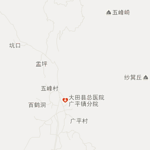 大田县广平镇旅游地图图片