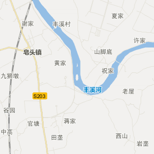 广丰洋口交通地图_中国电子地图网